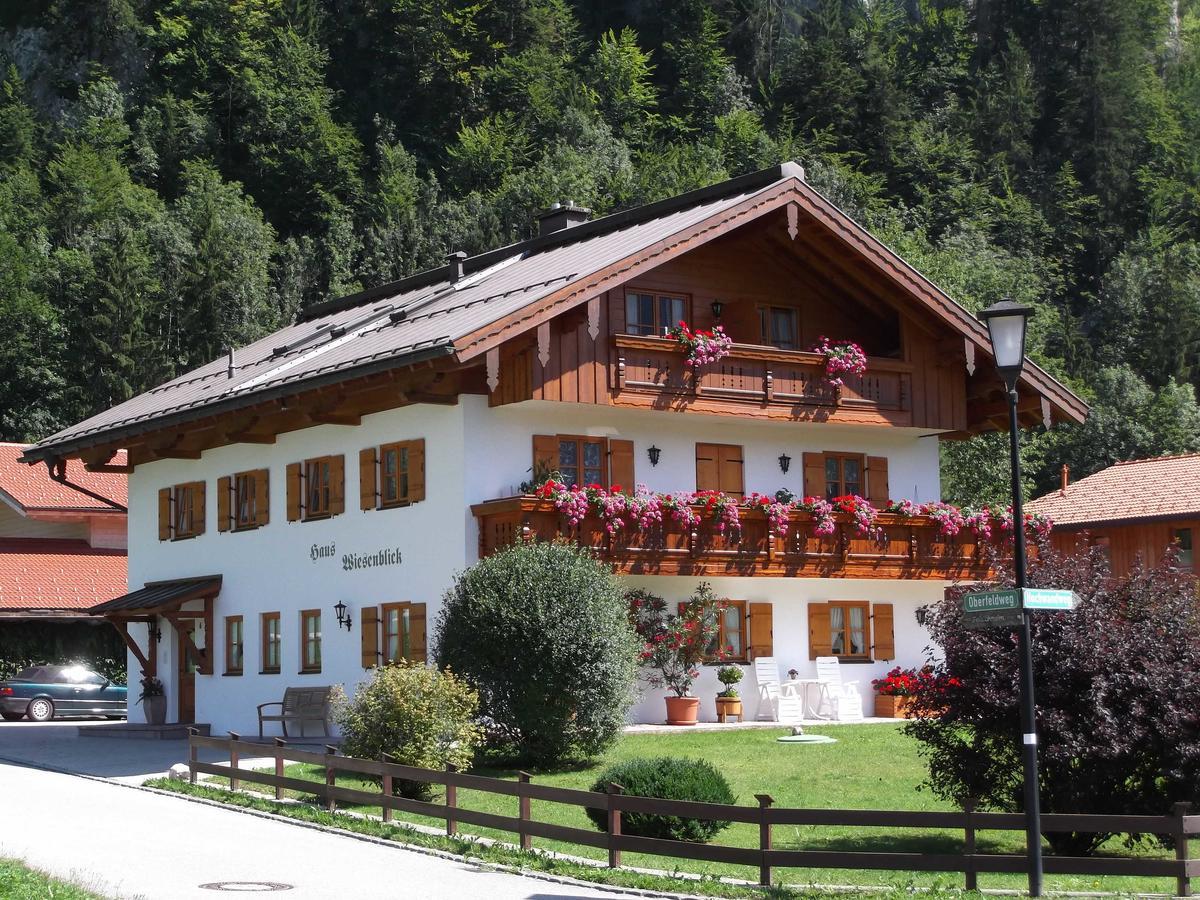 Haus Wiesenblick Oberwössen Dış mekan fotoğraf